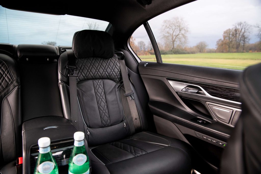 BMW Interior Stansted Airport Chauffeur Service